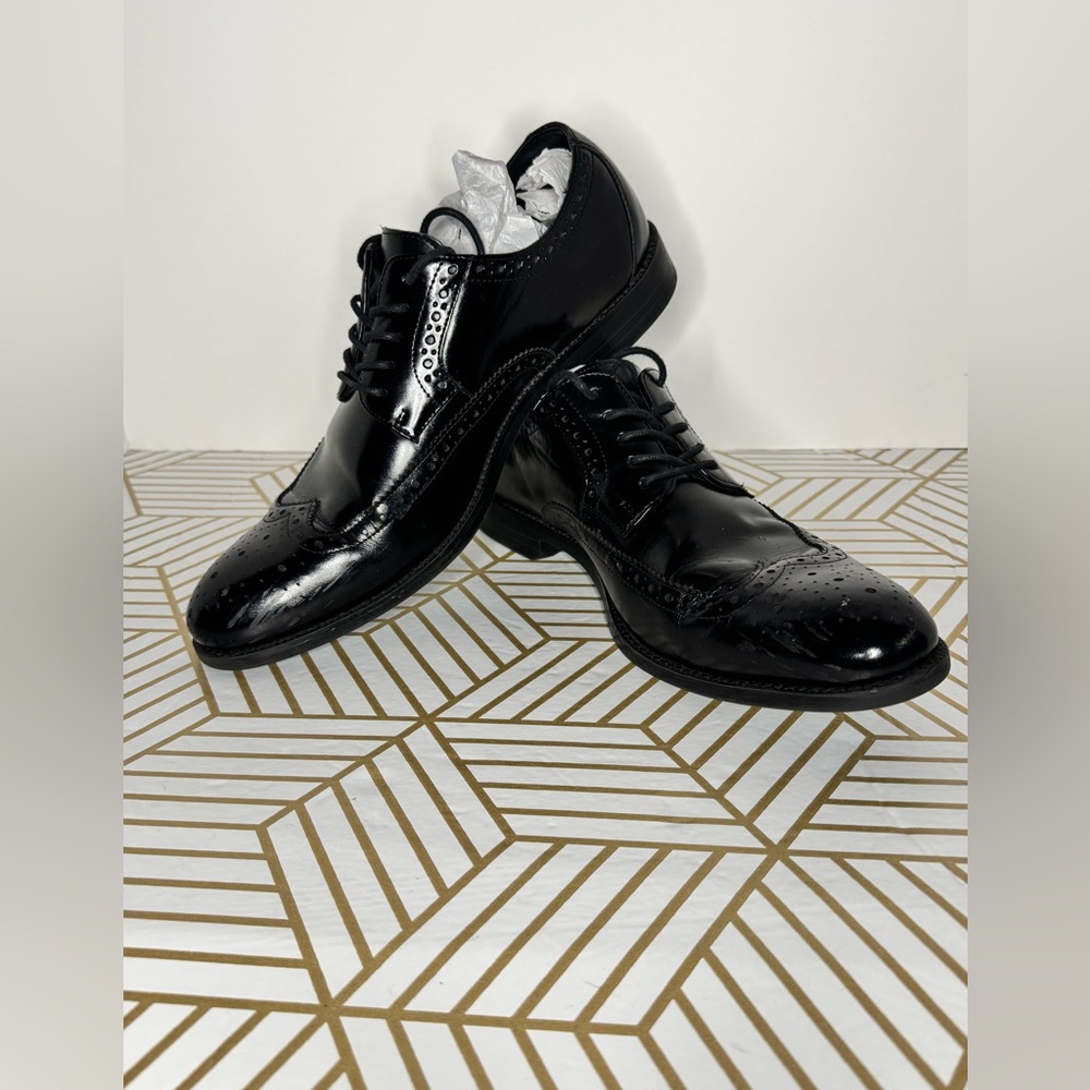 Stacy Adam Garrison wing-tip oxfords